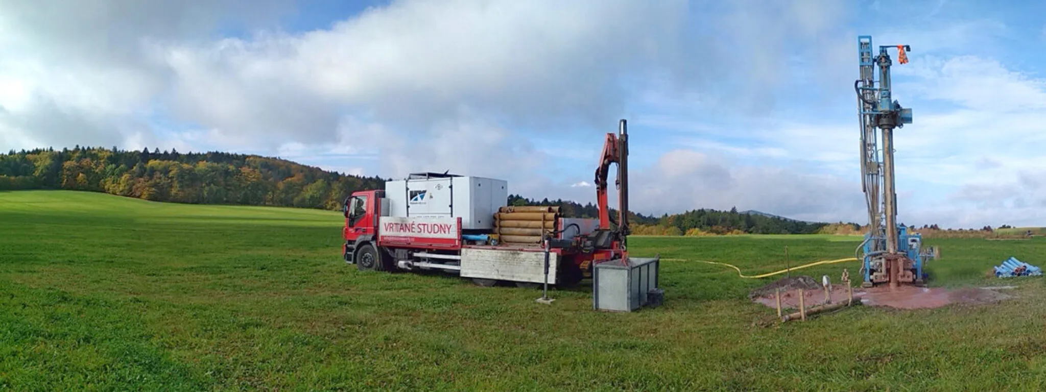 Hlubinný vrt vydrží celý život.